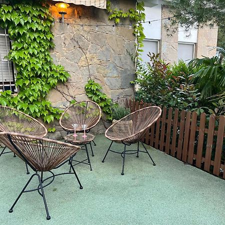 Casa Acogedora Familiar Con Piscina Palleja Bagian luar foto