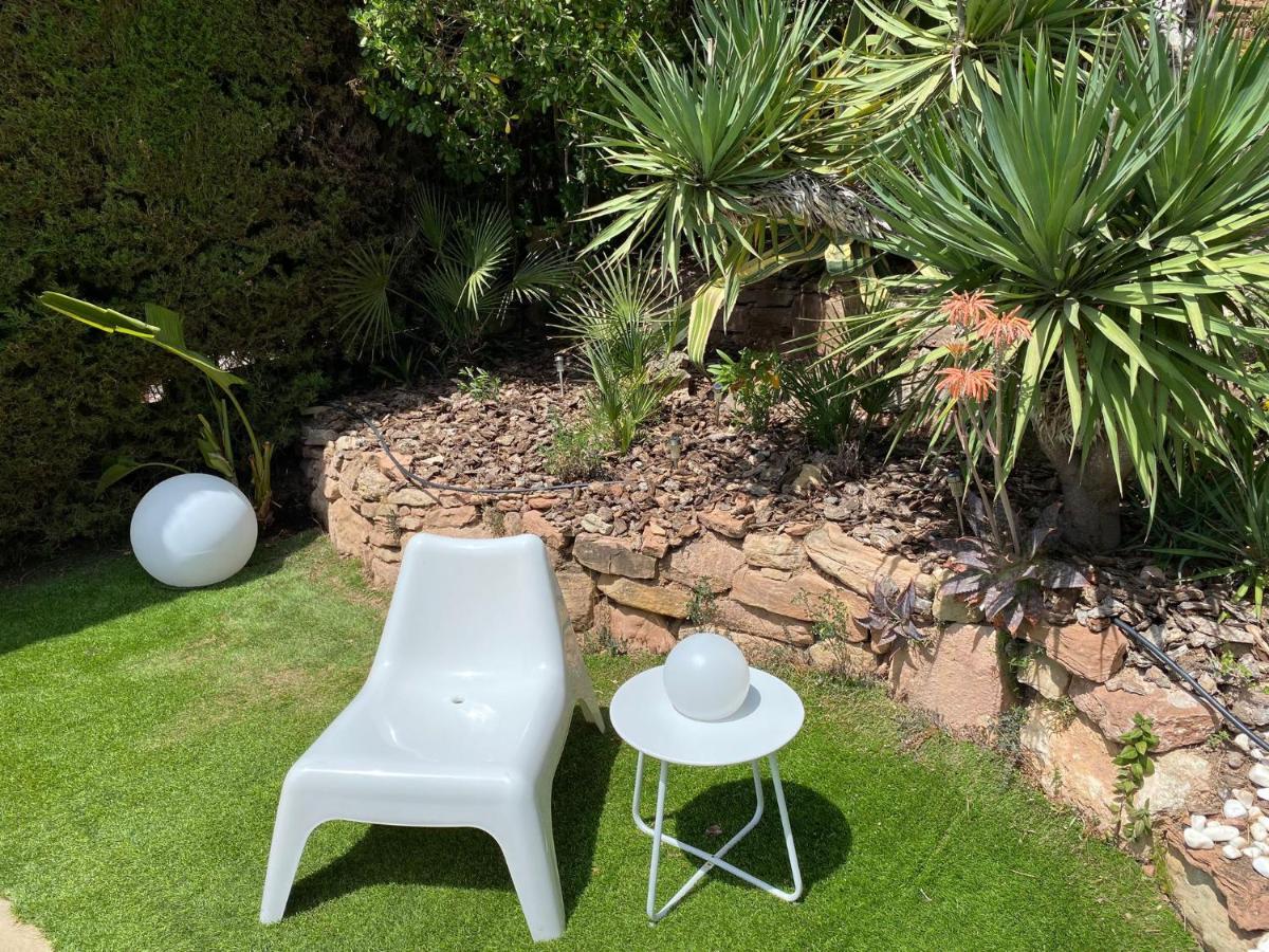 Casa Acogedora Familiar Con Piscina Palleja Bagian luar foto