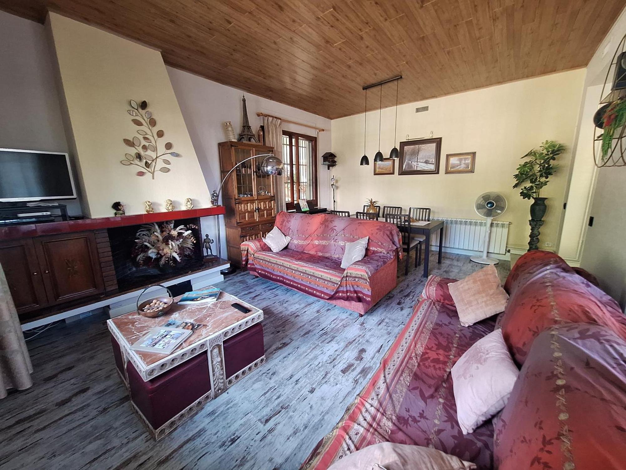 Casa Acogedora Familiar Con Piscina Palleja Bagian luar foto